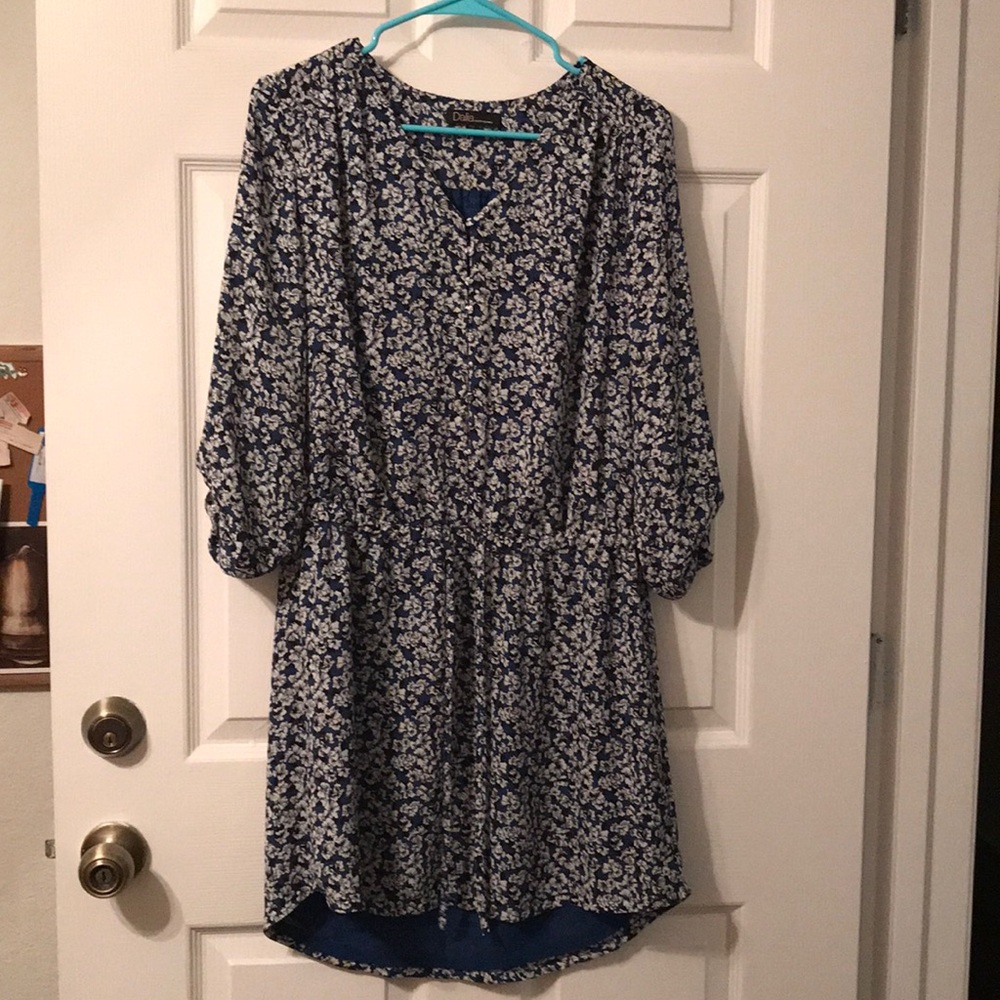Flower Print Sun Dress